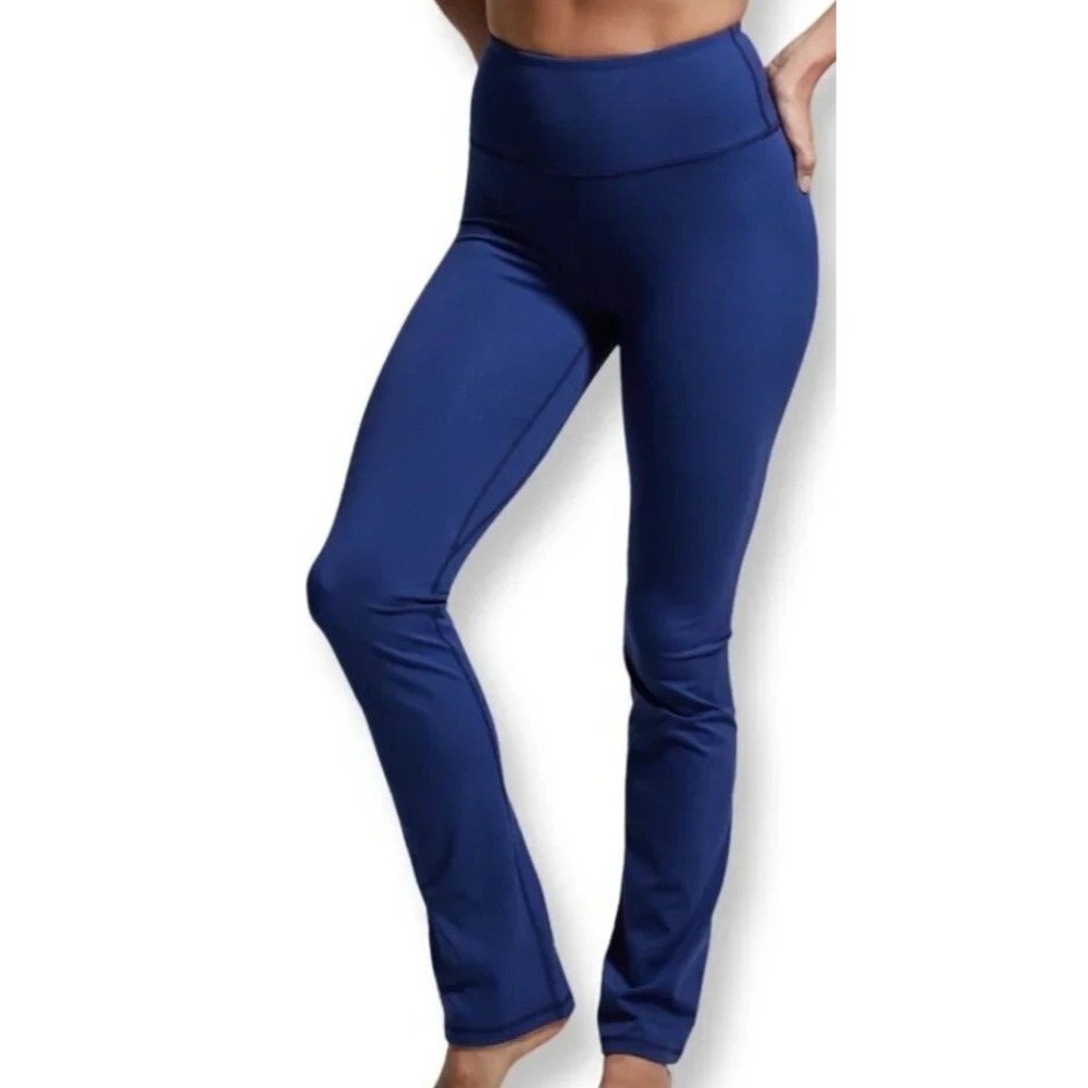 Born Primitive Yoga Pant Straight Leg Large/Tall Blue NWT